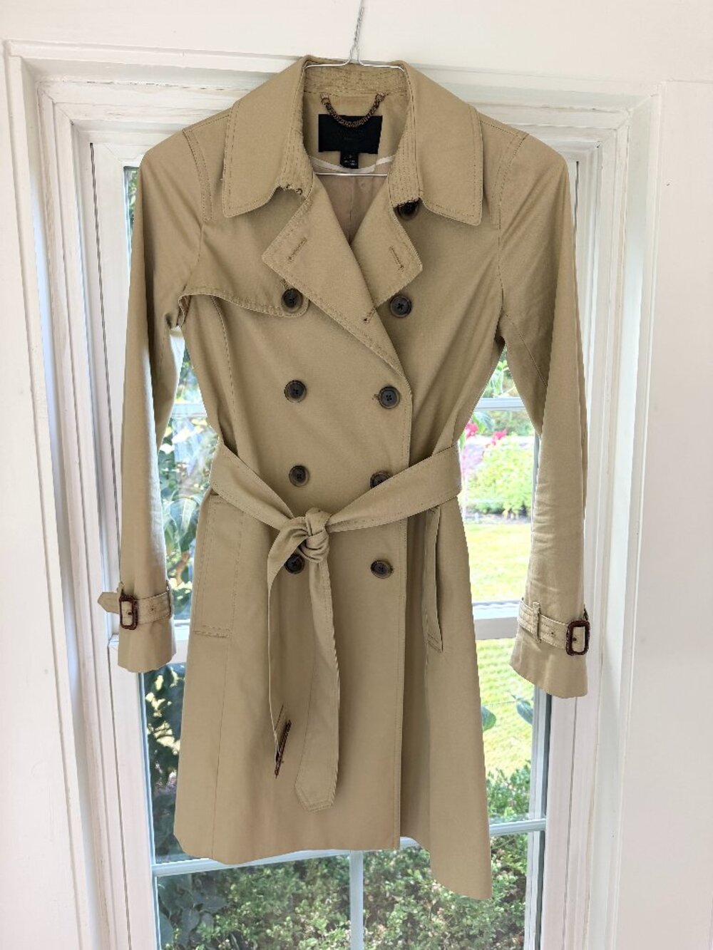 Vintage J.Crew Collection Trench Coat Size 2